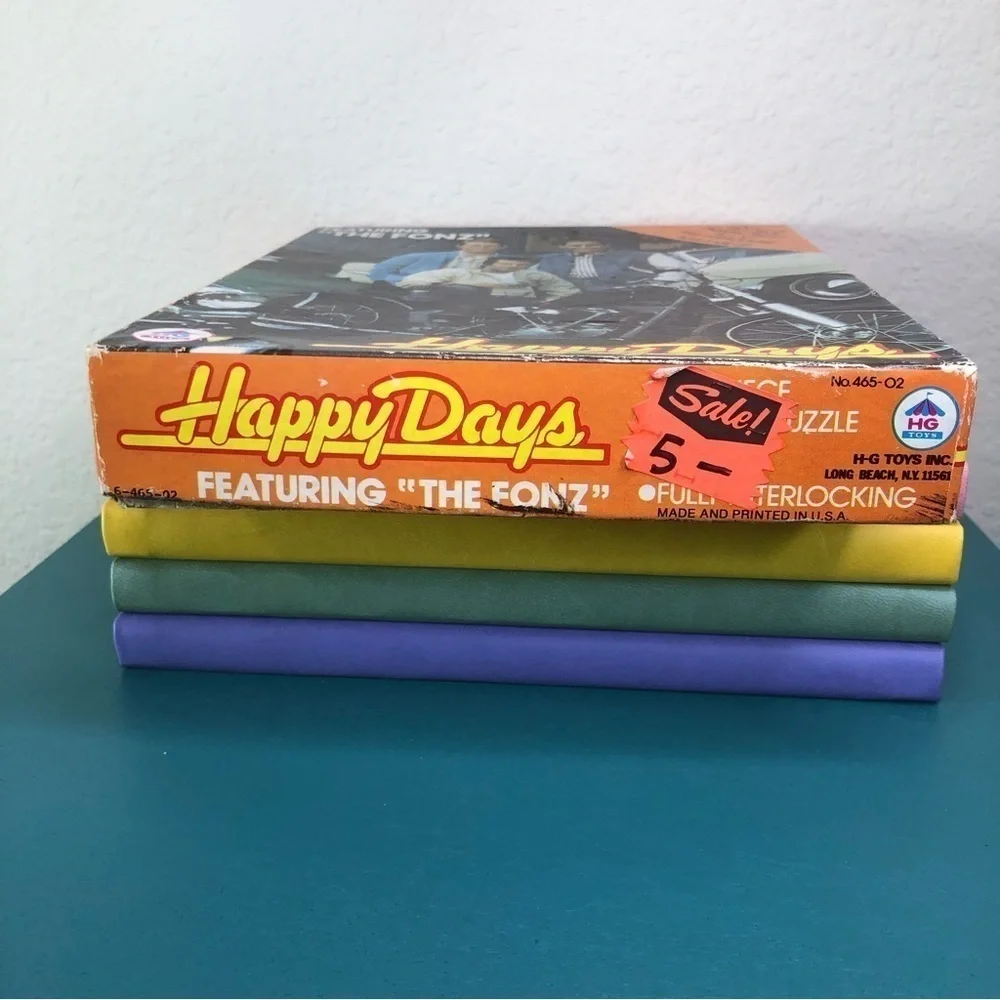 Vintage Happy Days Puzzle Jigsaw The Fonz Fonzie Richie Cunningham Potsy